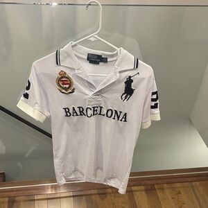 Polo by Ralph Lauren White  Polo with Black Details